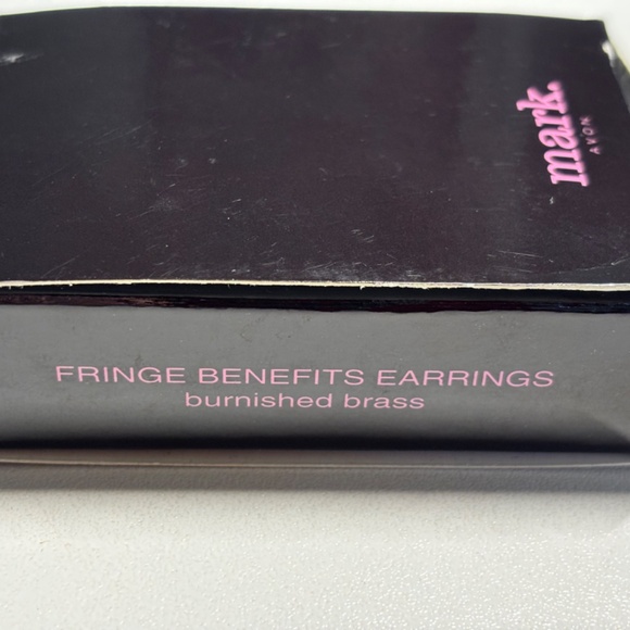 MARK fringe benefit’s earrings burnished brass - Picture 4 of 4